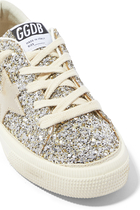 Kids Super Star Glitter-Detail Sneakers
